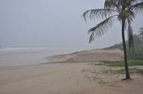 Praia com muita chuva em São Luís - MA